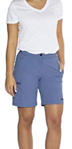 Arctix Women's Trailing Hiking Shorts, Slate Blue, Medium