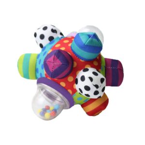 The Season Toys Baby Cognitive Developmental Bumpy Ball Toy Newborns to 6 Months, 8 Months, 1 Year and 2 Years Old Toddlers, Brain Development Toy for Kids, Colorful