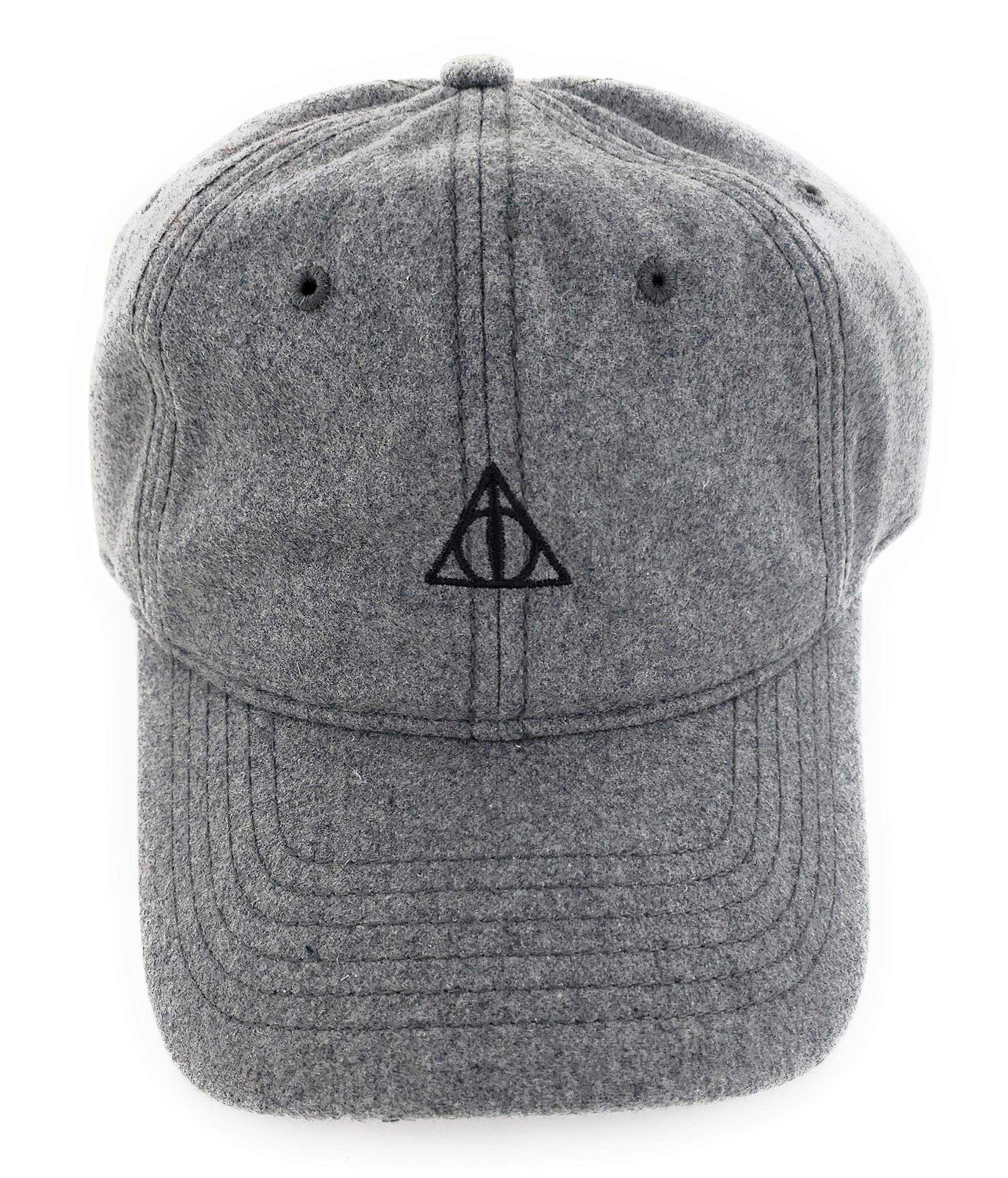 Bioworld Harry Potter Deathly Hallows Buckle Hat Grey