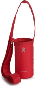 hydro flask packable bottle sling with pouch - medium, lava