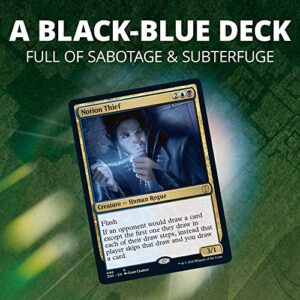 Magic: The Gathering Zendikar Rising Commander Deck – Sneak Attack | 100 Card Ready-to-Play Deck | 1 Foil Commander | Blue-Black