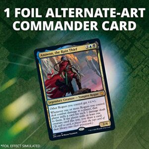 Magic: The Gathering Zendikar Rising Commander Deck – Sneak Attack | 100 Card Ready-to-Play Deck | 1 Foil Commander | Blue-Black