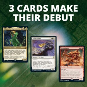 Magic: The Gathering Zendikar Rising Commander Deck – Land's Wrath | 100 Card Ready-to-Play Deck | 1 Foil Commander | Red-Green-White