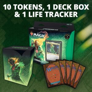 Magic: The Gathering Zendikar Rising Commander Deck – Land's Wrath | 100 Card Ready-to-Play Deck | 1 Foil Commander | Red-Green-White