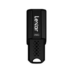 lexar 256gb jumpdrive s80 usb 3.1 flash drive for storage expansion and backup, up to 150mb/s read, black (ljds080256g-bnbnu)