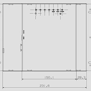 YILETEC 10.4" YL-104T 4: 3 Open-Frame Resistive Touch Screen LCD Monitor