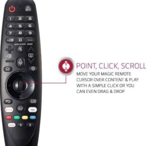 LG Remote Magic Remote Control, Compatible with Many LG Models, Netflix and Prime Video Hot Keys, Google/Alexa