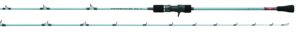 daiwa hsp66xhb harrier slow pitch jigging series, sections= 1, line wt.= 65lb braid, lure weight= up to 500g