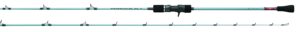 daiwa hsp66hb harrier slow pitch jigging series, sections= 1, line wt.= 50lb braid, lure weight= up to 400g