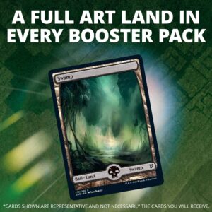 Magic: The Gathering Zendikar Rising Bundle | 10 Draft Booster Packs (150 Cards) | Foil Lands | Accessories