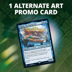 Magic: The Gathering Zendikar Rising Bundle | 10 Draft Booster Packs (150 Cards) | Foil Lands | Accessories