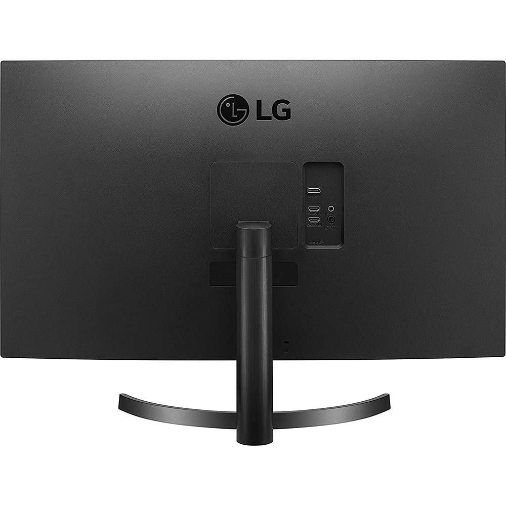 LG 27QN600-B 27 inch QHD 2560x1440 IPS Monitor with AMD FreeSync, HDR10 Bundle with 2X 6FT Universal 4K HDMI 2.0 Cable, Universal Screen Cleaner and 6-Outlet Surge Adapter