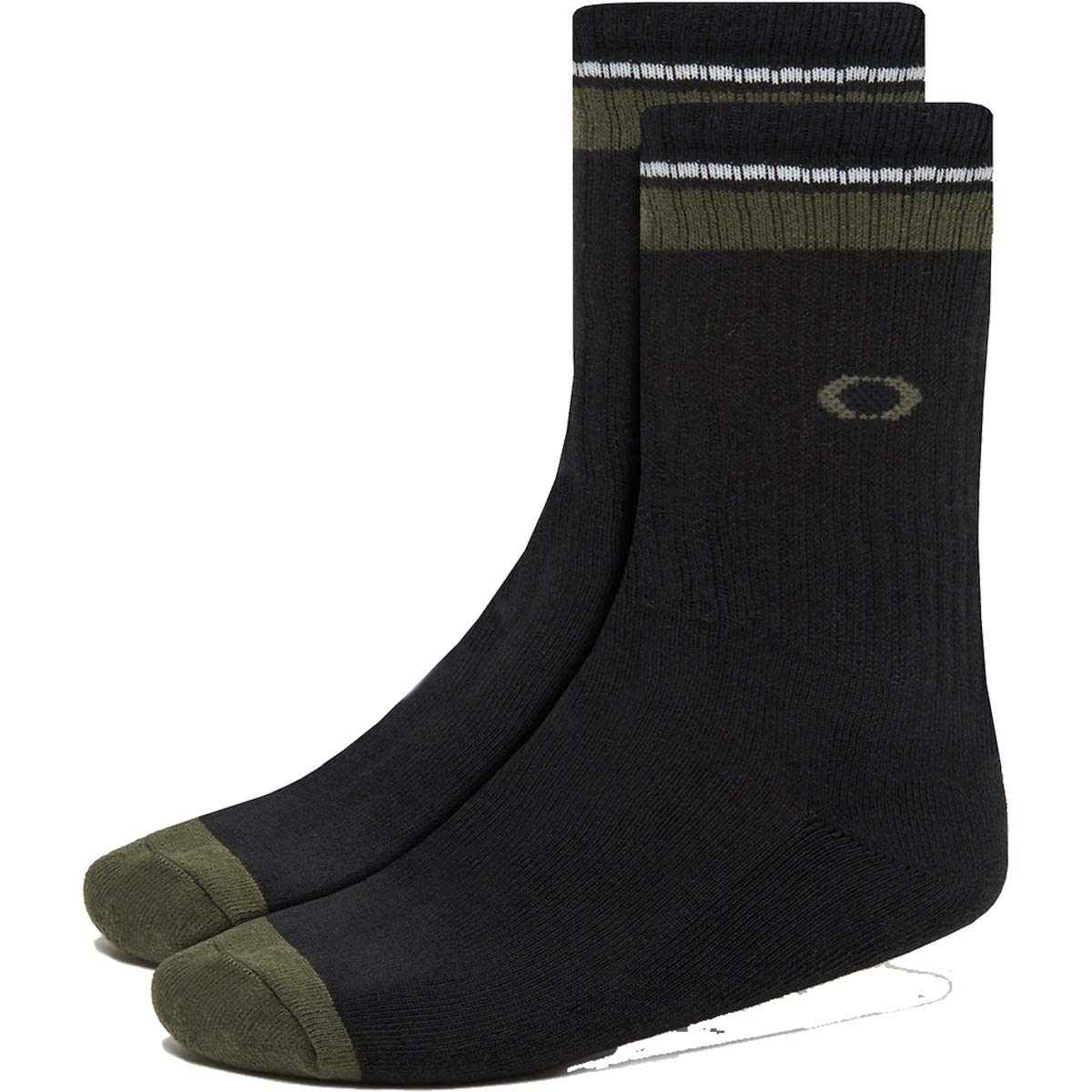 Oakley mens (3 Pcs) ESSENTIAL SOCKS 3 PCS , Blackout, Medium US