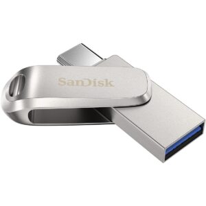 sandisk 512gb ultra dual drive luxe usb type-c - sdddc4-512g-g46, black