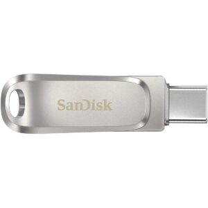 SanDisk 512GB Ultra Dual Drive Luxe USB Type-C - SDDDC4-512G-G46, Black