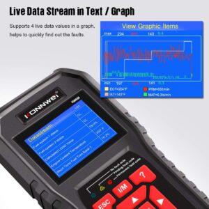 KW600 Battery Tester + KW850 OBD2 Scanner