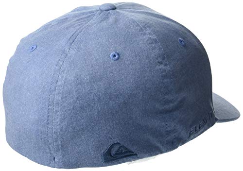 Quiksilver mens Sidestay Stretch Fit Hat, Navy Blazer Sidestay, Large-X-Large US