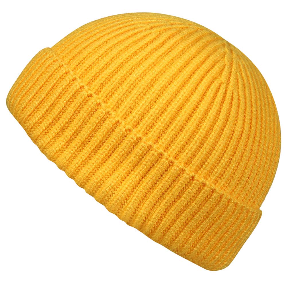 Trawler Beanie Watch Hat Roll up Edge Skullcap Fisherman Beanie