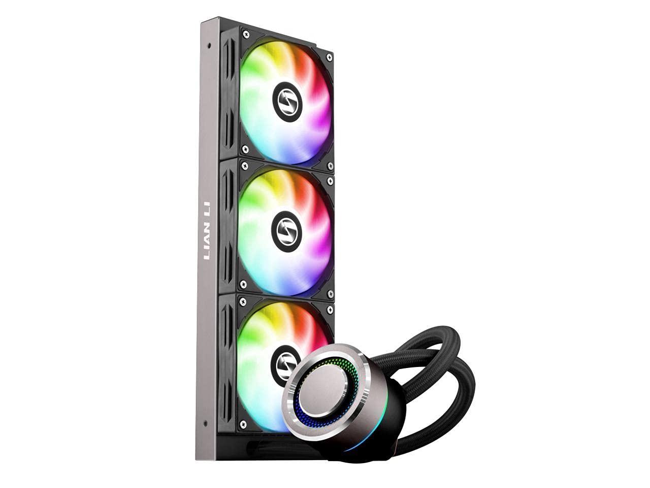 Lian-li Ac Galahad Aio360 Rgb Black Closed Loop All-in-one Cpu Cooler