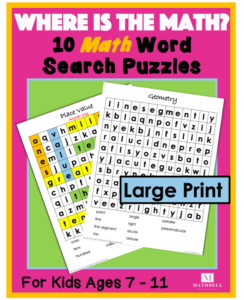 math word search puzzles