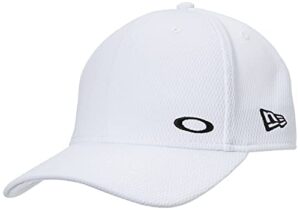 oakley mens tinfoil cap 2.0 hat, white, large-x-large us