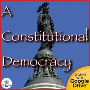 a constitutional democracy u.s. history interactive notebook unit printable or for google drive™ or google classroom™