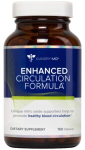 gundry md® enhanced circulation formula, blood flow support supplement, 150 count