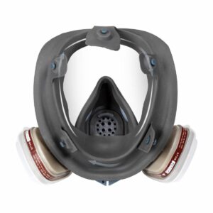 The Card Zoo Full Face Respirator mask,Gas Mask with Activated Carbon Air Filter, Protect Against Gas,Paint,Dust,Chemicals