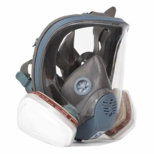 The Card Zoo Full Face Respirator mask,Gas Mask with Activated Carbon Air Filter, Protect Against Gas,Paint,Dust,Chemicals