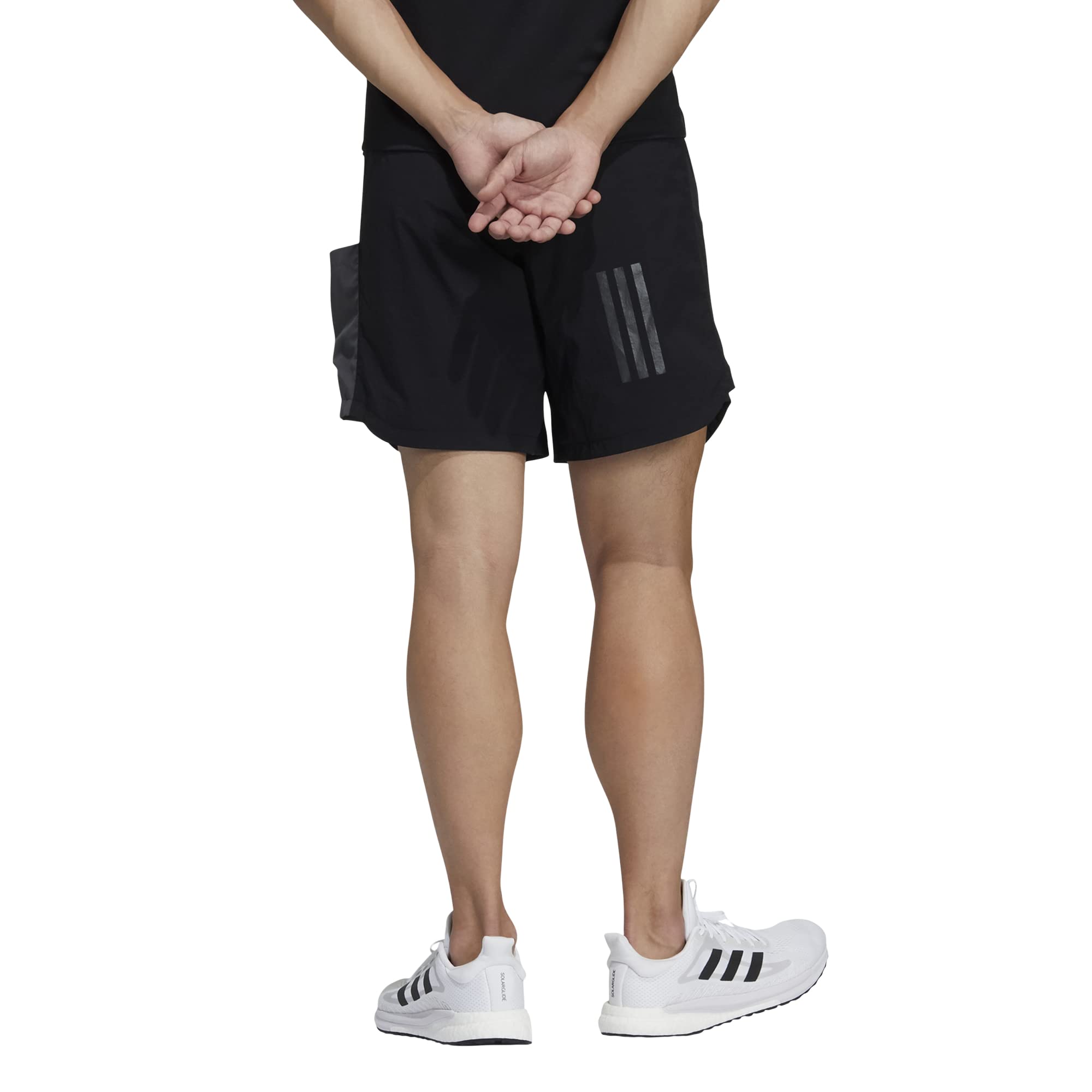 adidas Men's Badge of Sport Mesh Short, Black, Large