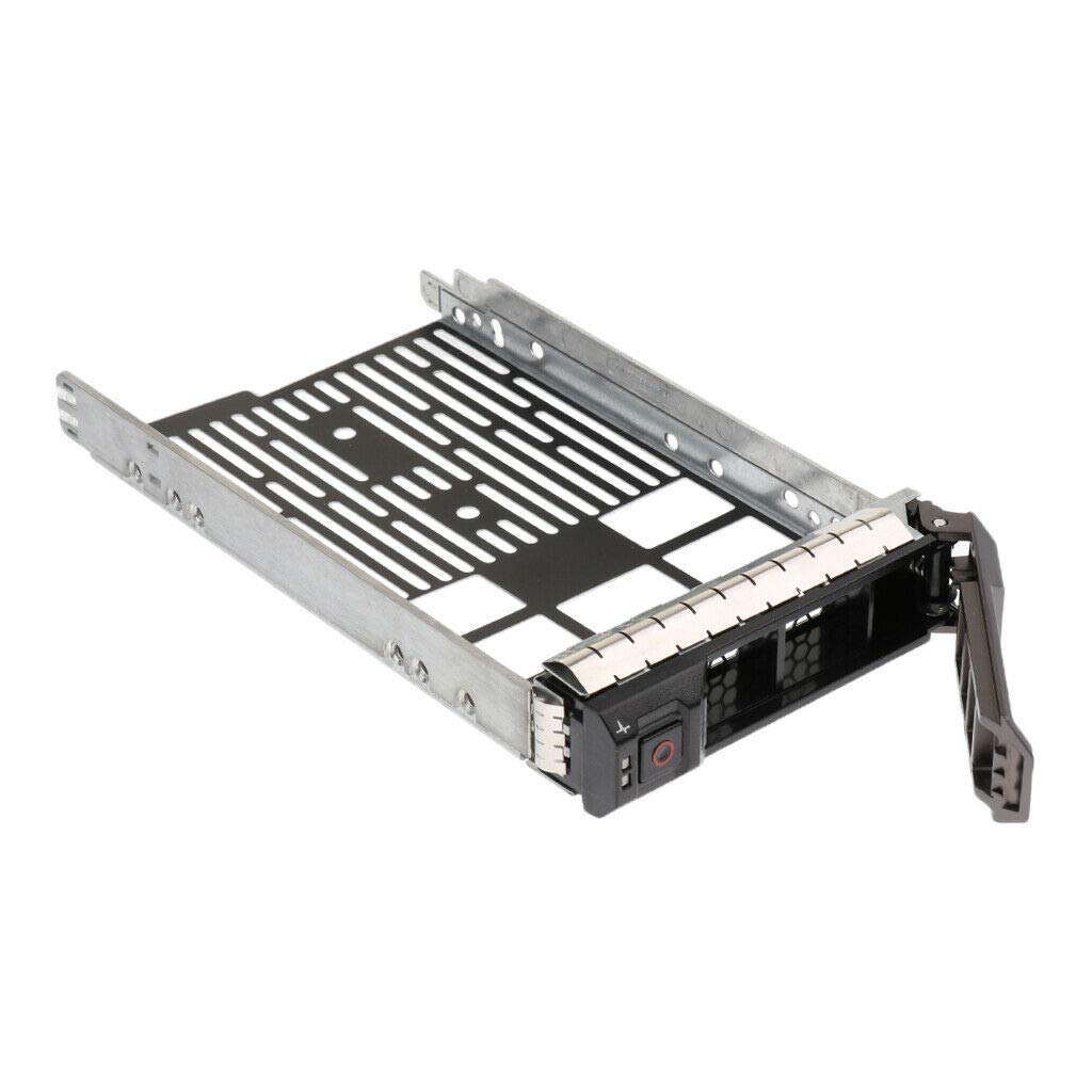 SZMYX 2pcs 3.5" 0F238F SAS SATA SATAu Hard Drive Caddy Tray Compatible with DELL PowerEdge R710 R610 R515 R510 R415 R410 R320 R310 T710 T610 0F238F F238F X968D 0X968D G302D 0G302D