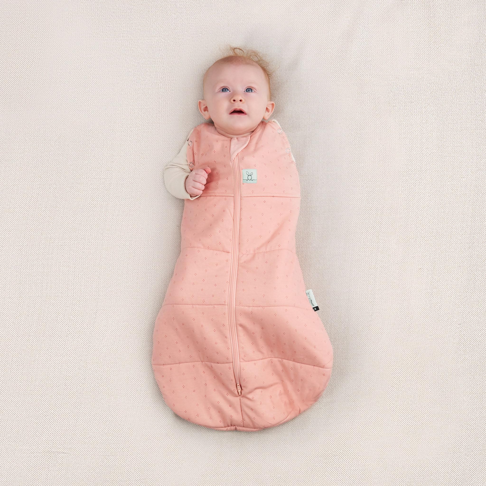 ergoPouch 1 tog Baby Sleep Sack 0-12 months - Baby Sleeping Sack for Warm & Cozy nights - Cocoon Swaddle Sack Baby Keeps Calm & Relaxed - Baby Sleeping Bag Regulate Body Temperature (Night Sky)