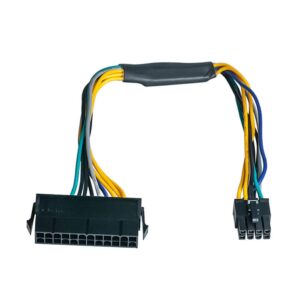 IESTAR Main Power 24 pin to 8 pin ATX Power Supply Adapter Cable for DELL Optiplex 3020 7020 9020 Precision T1700