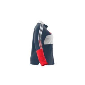 adidas womens Tiro 21 Track Jacket Crew Navy/Vivid Red 2X