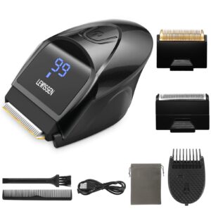 lewissen self-haircut shortcut kit for men, cordless hair clippers, electric beard trimmer clippers for hair cutting, waterproof shaving machine, off to campus essential