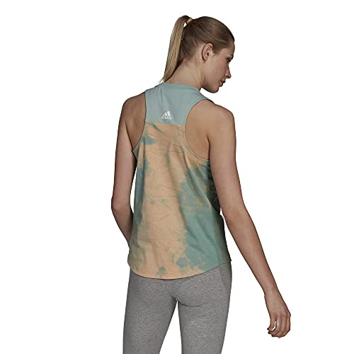 adidas Womens Summer Pack Tank Clear Mint/Hazy Green Small