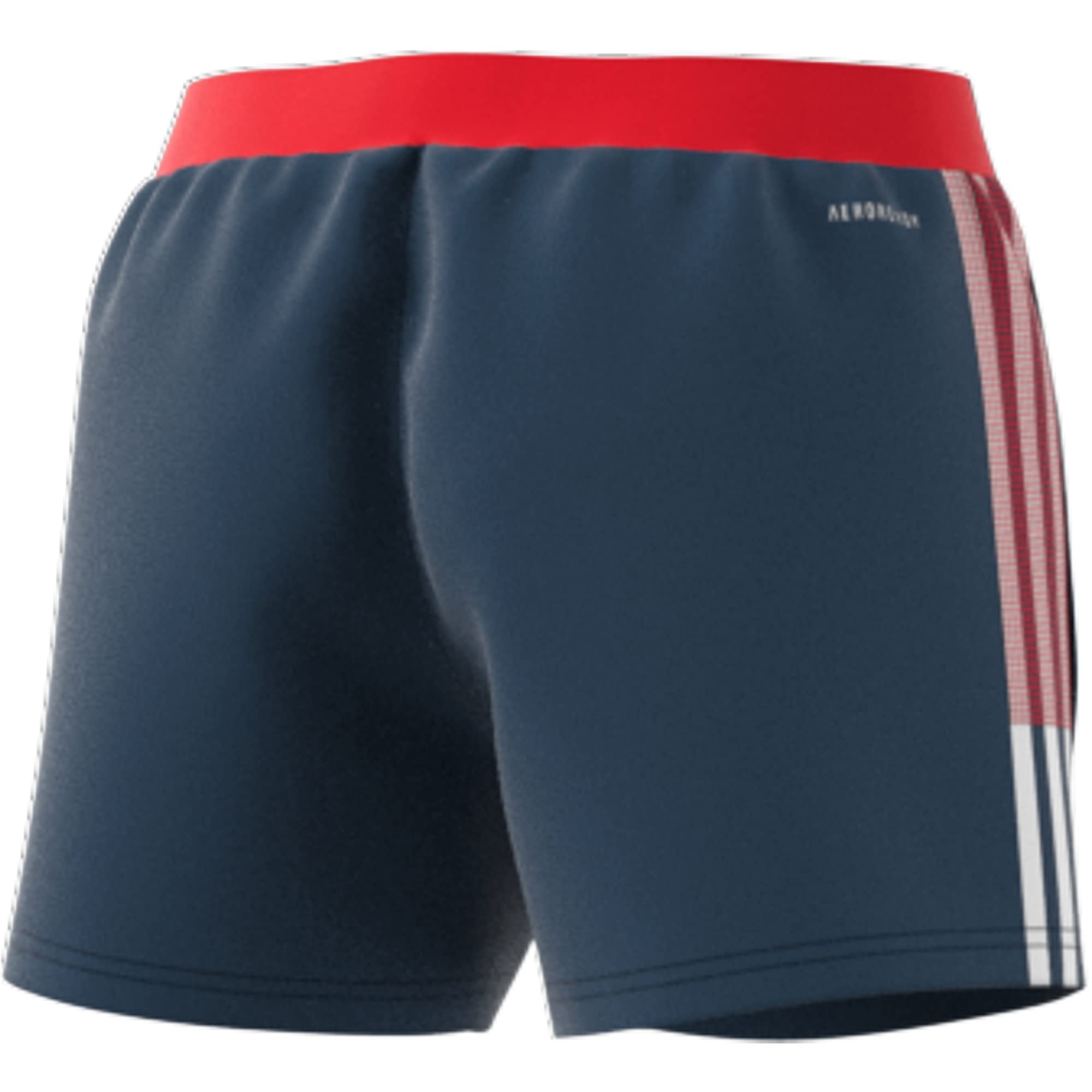 adidas Womens Tiro Training Short Color Up Crew Navy/Vivid Red X-Large