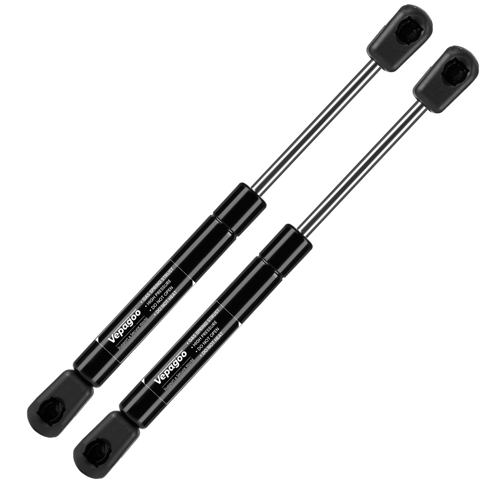 10 inch 22.5 Lb/100N Gas Shock Spring Strut for Cabinet Door Toy Tool Box Lid, Set of 2 Vepagoo