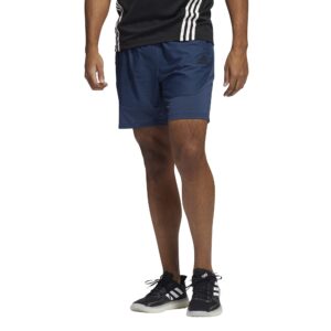 adidas men's heat.rdy training shorts, crew navy, small