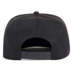 Twitch Wordmark Snapback Hat Black