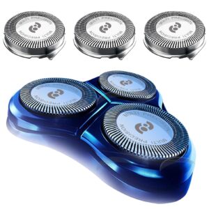 hq8 replacement heads for philips norelco shavers, compatible with philips norelco aquatec replacement heads, hq8 blades