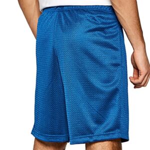 New Balance Men's NB Essentials Mesh Short, Captain Blue , Medium