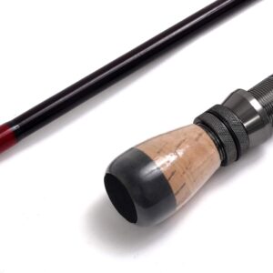 10ft Fly Fishing Rod 3 Sections 7-8wt Fly Rod Carbon Fiber Blanks Light Weight Medium Fast Action Cork Grip