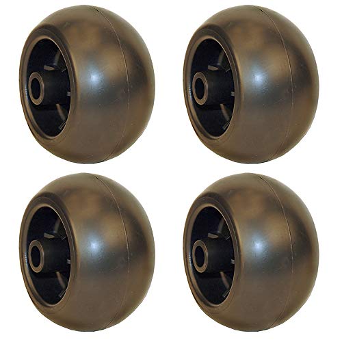 Set of 4 New Deck Wheel Fits Bad Boy, Fits Exmark, Gilson, Fits Husqvarna, Lawn Boy, Oregon, Fits Toro, Yazoo 1-603299X4, SS4200, SS4235, SS4260, SS5000, SS5060, Z4202, Z4220, Z4235, Z5000, Z5020, Z50