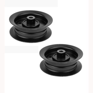 stevens lake parts set of 2 new idler pulley fits rotary, fits toro mx4260, mx5060, zx480, zx5000, zx5020 models interchangeable with 106-2175, 106-2175, 12901