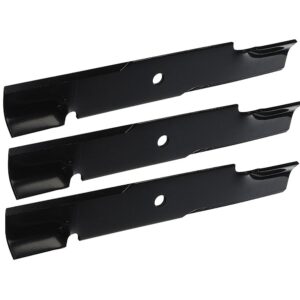 stevens lake parts set of (3) mower blades 71440002 fits wright 48" 32" stander 501121871 71440002