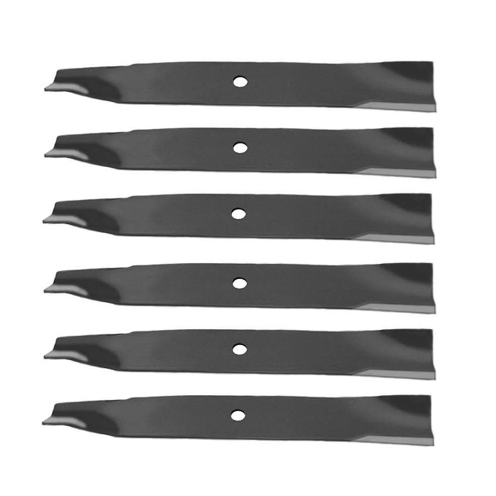 Set of 6 New Lawn Mower Blades Fits Toro 3 for 50", 7437, 74370, 74372, 74373, 74374, 74375, 74376, TIME Cutter Z, Time Cutter Z, Z5000 Models Interchangeable with 110-6837-03, 110-6837-03