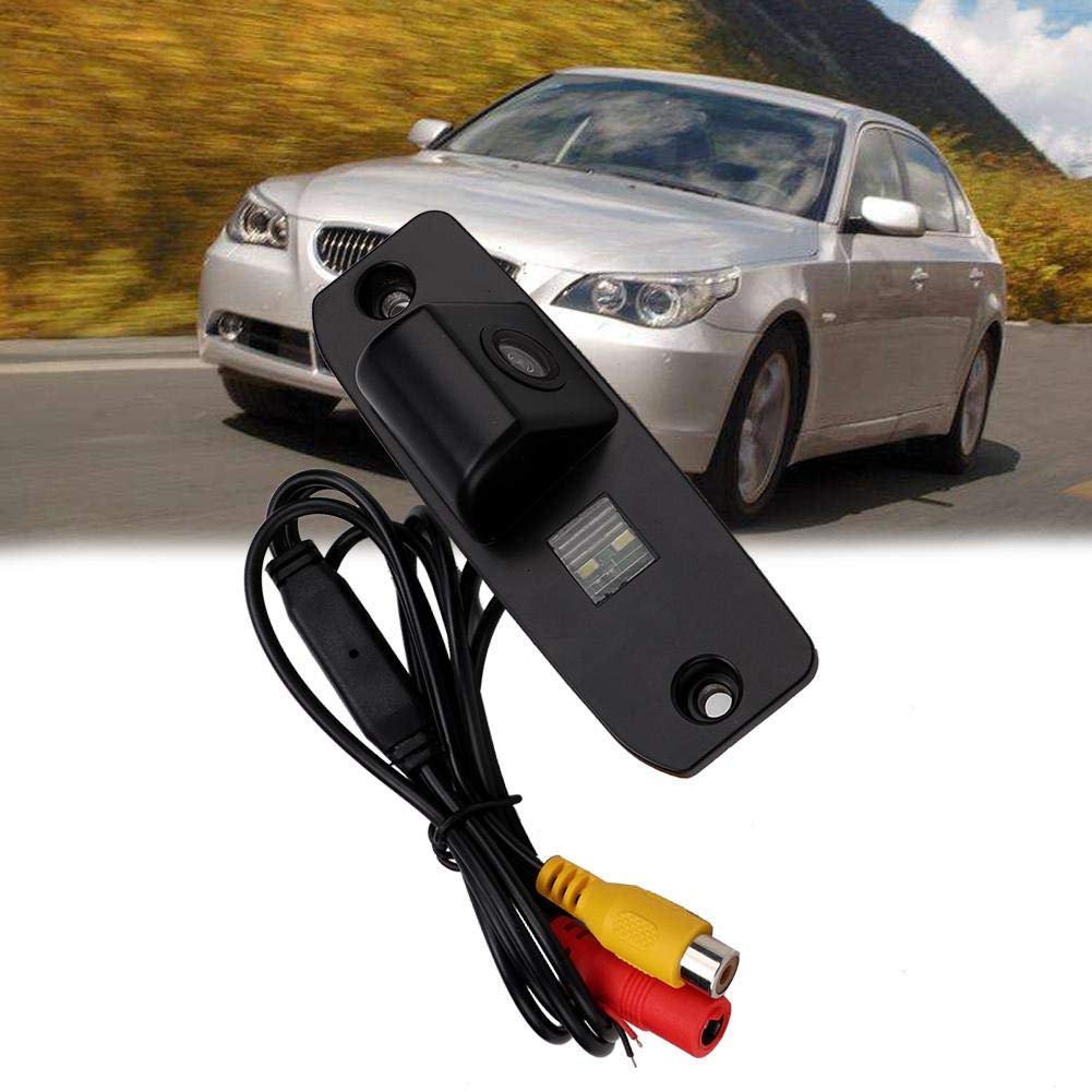 Reverse Rear View Camera, 170° Wide Angle ABS Car Rear View Reverse Parking Camera Fit for Hyundai, Black