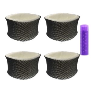 hwf75cs filter compatible with holms humidifier wick filter hwf75,hwf75pdq-u type d,4 pack