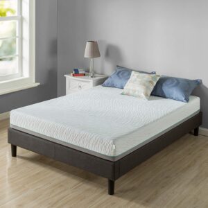 zinus 8 inch green tea pressure relief memory foam mattress/zoned airflow design/certipur-us certified/bed-in-a-box, twin